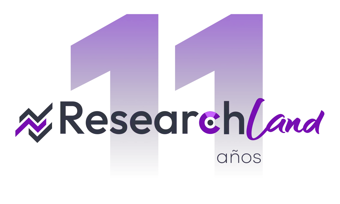logo de Research Land por su 11 aniversario