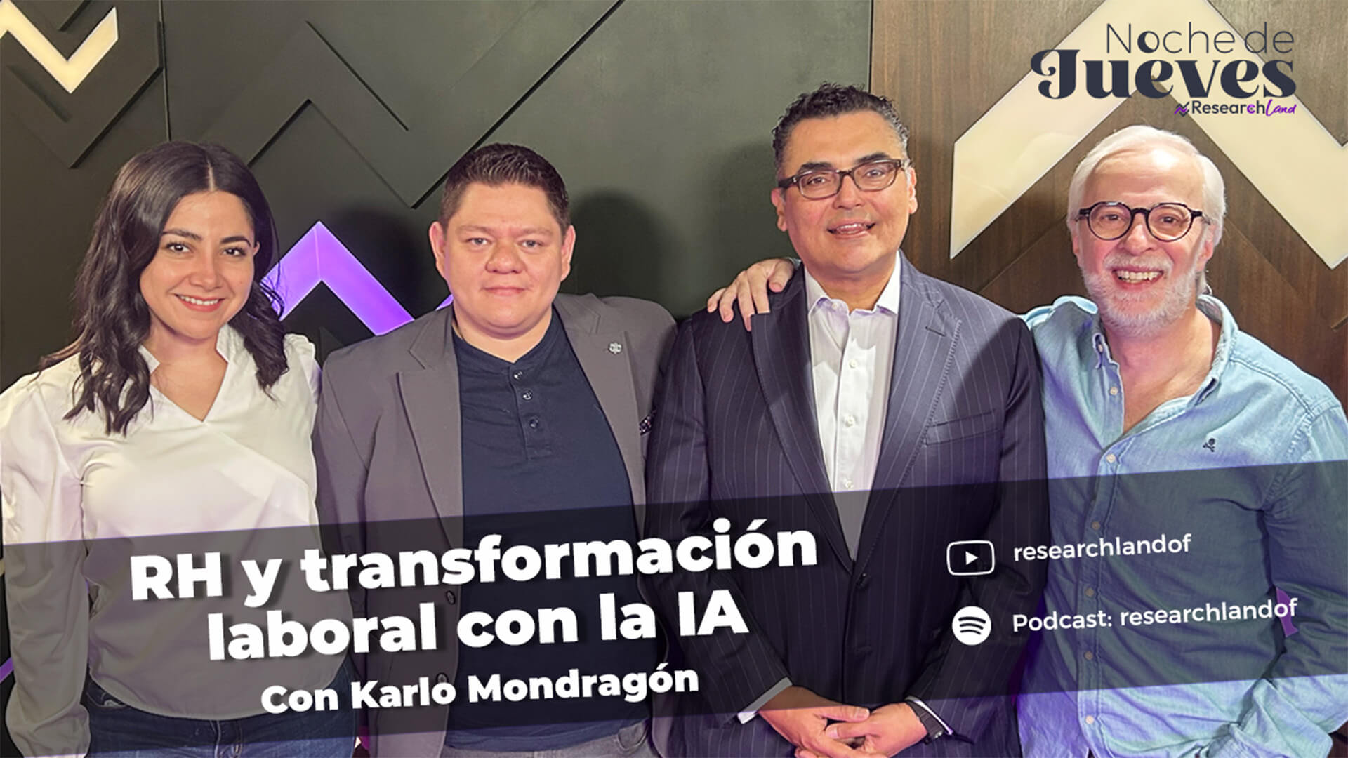 Podcast "Noche de Jueves" de Research Land. Temporada 3 - Episodio 55.