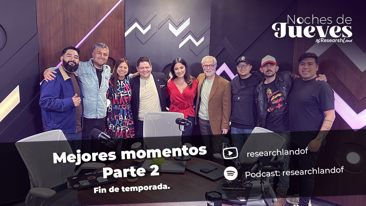 Podcast "Noches de Jueves" de Research Land. Capítulo 27. Recap Temporada 2 · Parte 2 Podcast "Noches de Jueves" de Research Land. Capítulo 27. Recap Temporada 2 · Parte 2